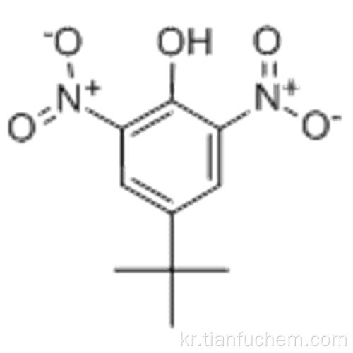 4-tert- 부틸 -2,6- 디 니트로 페놀 CAS 4097-49-8